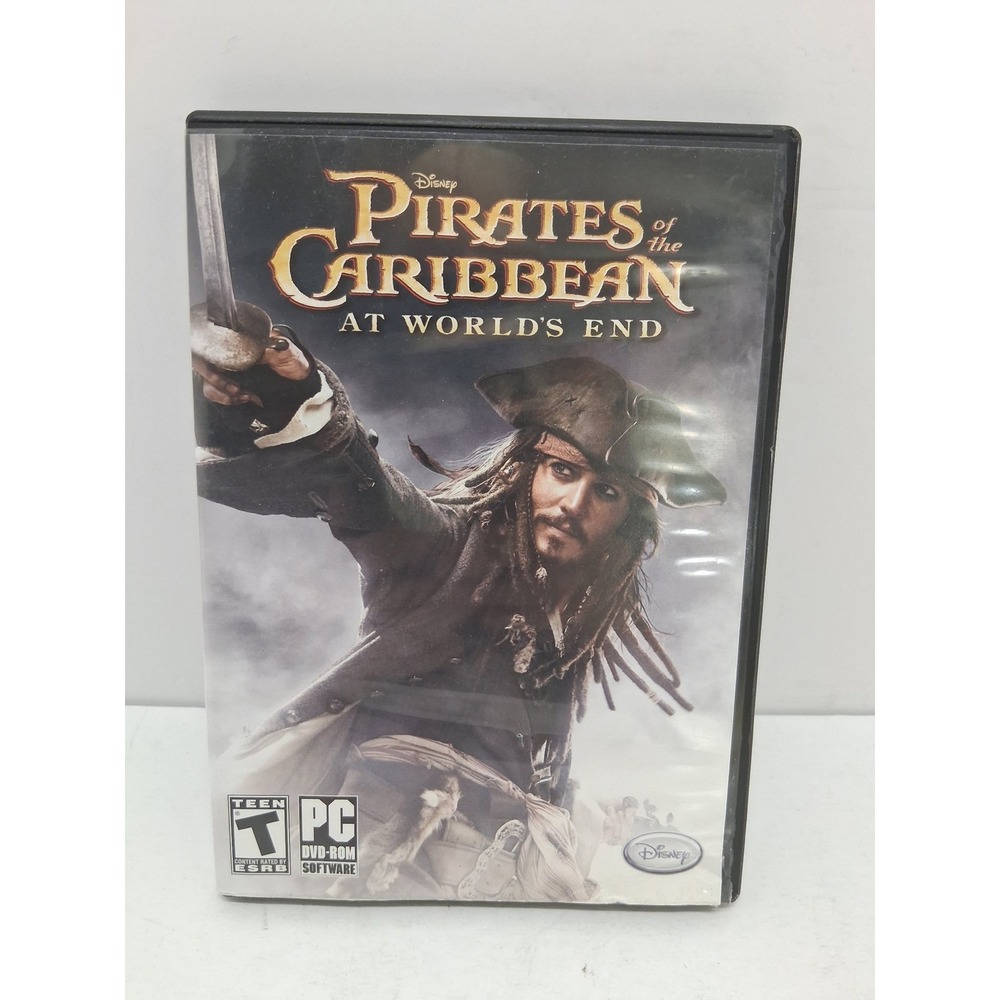 Disney Pirates of the Caribbean At World's End PC Game DVD-ROM Action Adventure